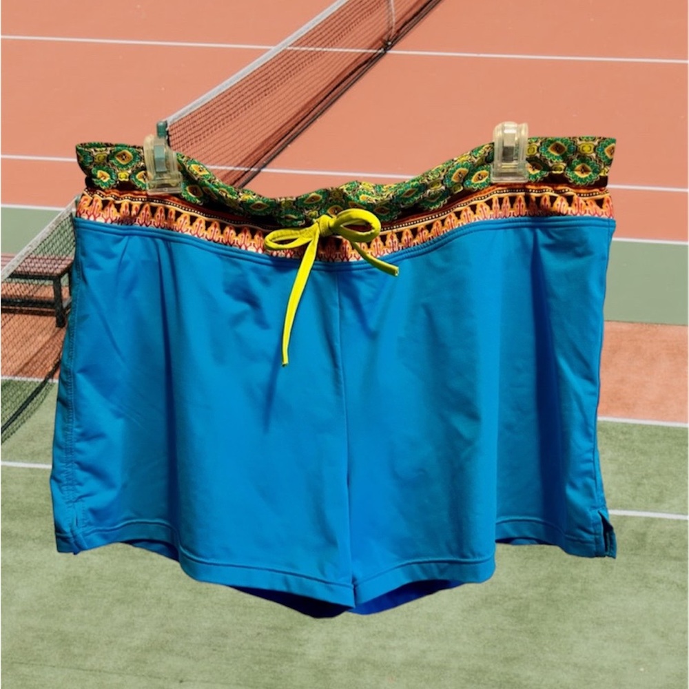 Athleta Running Shorts LINER Drawstring & Elastic size Large - Picture 7 of 10